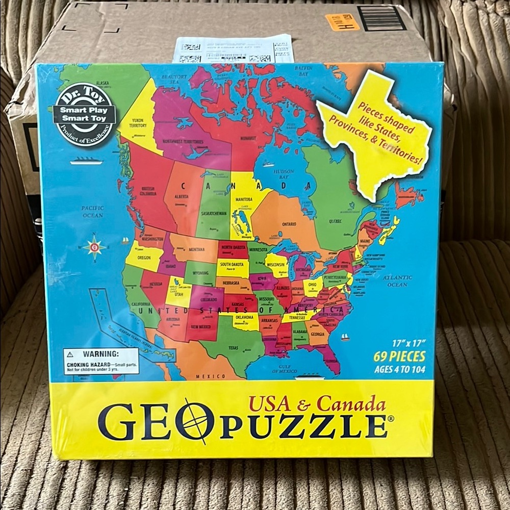 USA & Canada Learning Toy - Multicolor